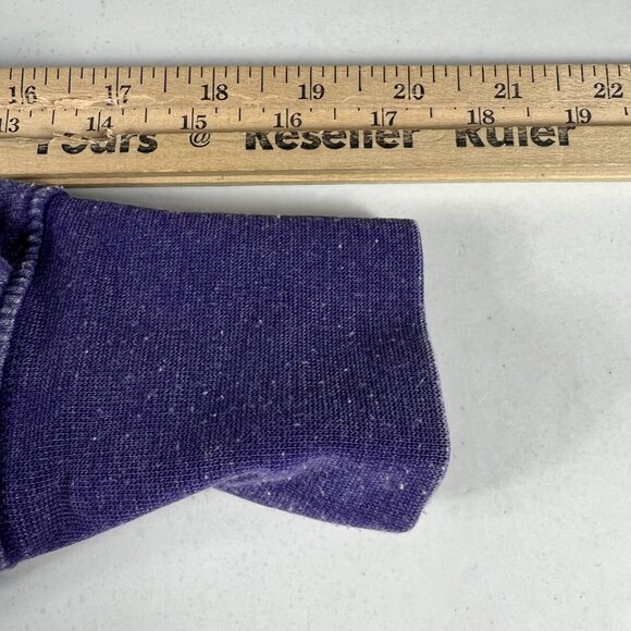 NFL Minnesota Vikings Sweatshirt Women's Medium Purple Faded Pullover Crewneck - Picture 8 of 13